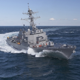 Navy Awards DDG 51 Destroyer Shipbuilding Contracts to General Dynamics Subsidiary, Huntington Ingalls