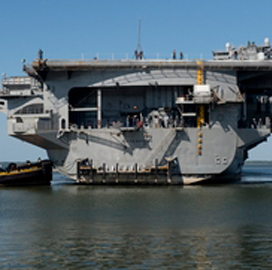 Huntington Ingalls Wins $745M to Defuel Navy Carrier; Chris Miner Comments