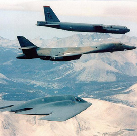 Northrop,  Boeing-Lockheed Bid on Potential $55B USAF Long-Range Bomber Contract