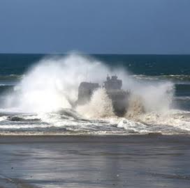 BAE, SAIC Win $225M Marine Amphibious Vehicle EMD Contracts