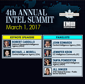Potomac Officers Club Announces Speakers List for 4th Annual Intel Summit