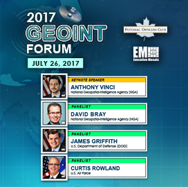 The Potomac Officers Club James Griffith to 2017 GEOINT Forum Panel
