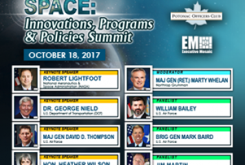 The Potomac Officers Club Adds Jim Martin as a Panelist and MG (Ret.) Marty Whelan as Moderator for Space: Innovations, Programs & Policies Summit