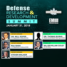 The Potomac Officers Club Adds Two Panelists to the Defense Research and Development Summit