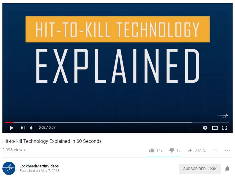 VIDEO: Hit-to-Kill Technology Explained in 60 Seconds