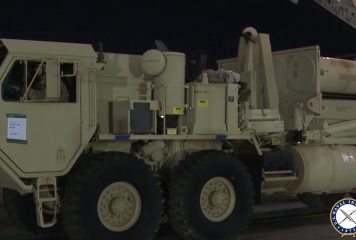 VIDEO: U.S. Army THAAD Ballistic Missile Defense System Arrives in South Korea