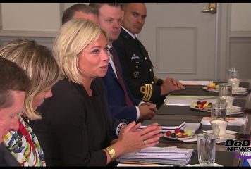 VIDEO: Mattis Welcomes Dutch Defense Minister to Pentagon