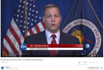 VIDEO: Administrator Bridenstine: NASA is Committed to Webb Telescope
