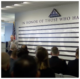 Mission Essential Honors Former Military Personnel With “Wall of Valor”