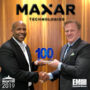 Jim Garrettson, CEO of Executive Mosaic, Presents Tony Frazier, President of Radiant Solutions, His Fourth Wash100 Award
