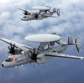 Northrop Gets $3B Navy Contract Modification to Build E-2D Aircraft Lots 7 to 11