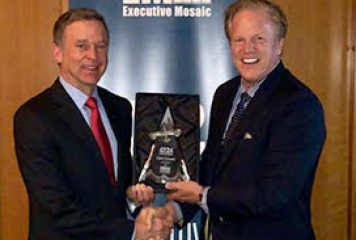 Chris Pehrson, VP of Strategic Development for General Atomics Aeronautical Systems, Receives Executive Mosaic’s Chairman’s Award