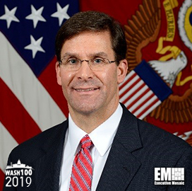 Mark Esper Named Acting Defense Secretary