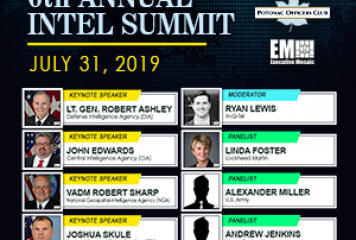 Dr. Andrew Jenkins, Chief Data Scientist of Data 2 Insights for Maxar Technologies, Announced as Panelist for Potomac Officers Club’s 2019 Intel Summit on July 31st