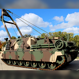 BAE Lands $318M Army Recovery Vehicle Modernization Contract