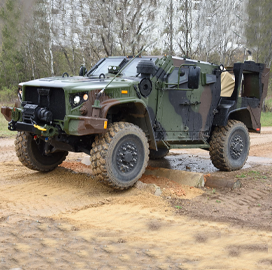 Oshkosh Defense Gets $804M Army Order for Joint Light Tactical Vehicles