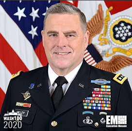 Gen. Mark Milley, Chairman of Joint Chiefs of Staff, Named to 2020 Wash100 for Driving U.S. Military’s Critical Missions
