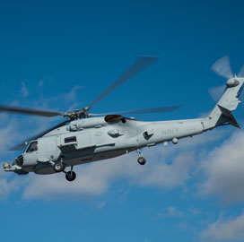 India OKs $2.12B Sikorksy MH-60R Helicopter Procurement