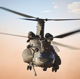 Army Orders $265M in Additional Boeing Block II Chinook Helicopters