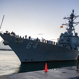 BAE Unit to Modernize Two Navy Arleigh Burke-Class Destroyers Under Potential $212M Contract