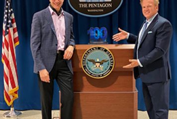 Michael Conlin, DoD’s Chief Business Analytics Officer Receives First Wash100 Award From Executive Mosaic CEO Jim Garrettson