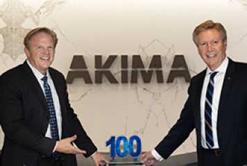 Akima CEO Bill Monet Receives First Wash100 Award From Executive Mosaic CEO Jim Garrettson