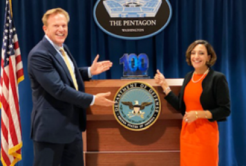 Katie Arrington, CISO for DoD’s Acquisition Office, Receives First Wash100 Award for Leading CMMC Initiative
