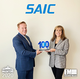 SAIC CEO Nazzic Keene Receives Her Third Wash100 Award for Company Expansion, Driving IT Capabilities