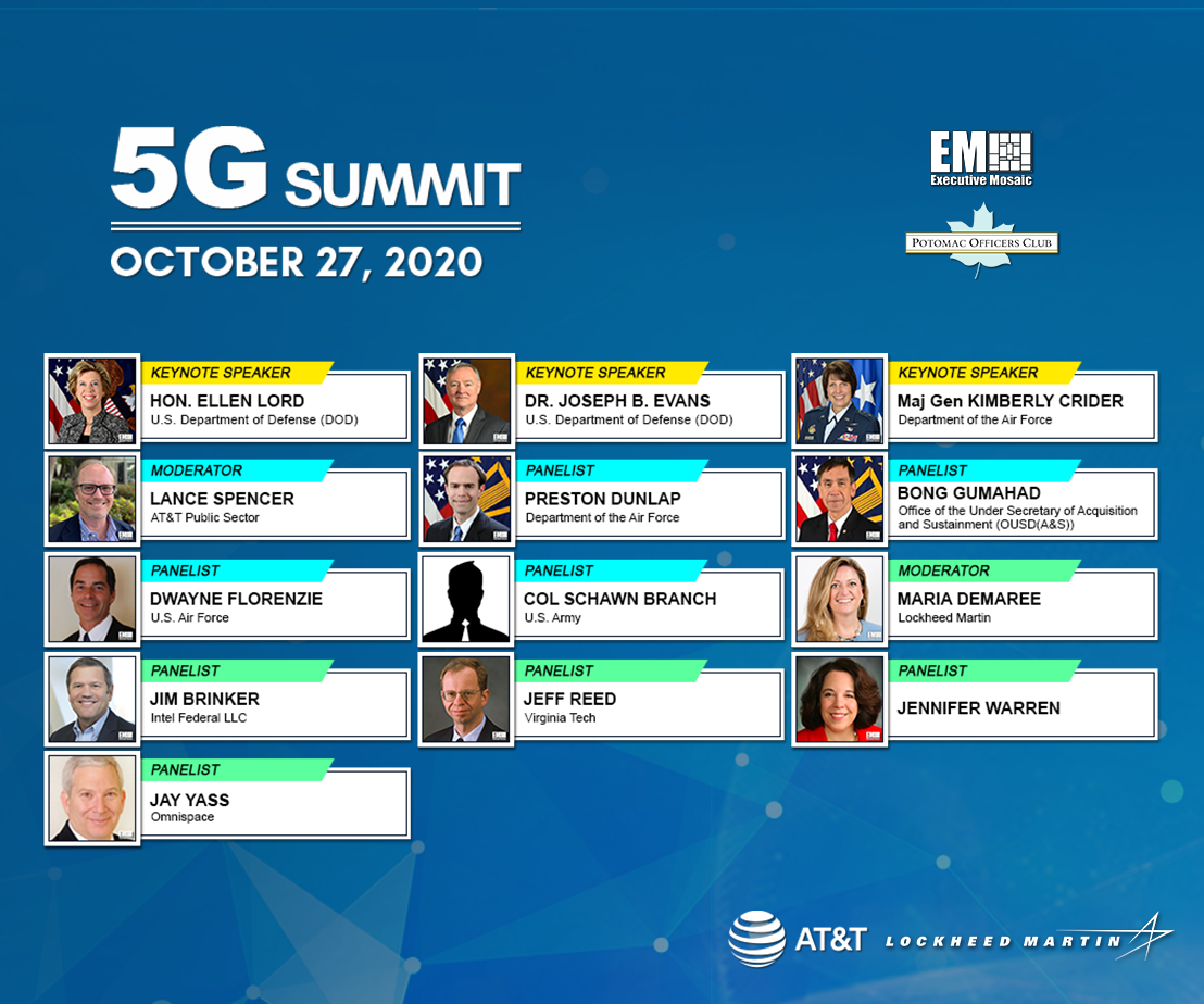 Potomac Officers Club’s 5G Summit to Address Priorities, Challenges, Innovations with 5G Adoption