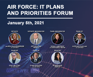 Expert Panel to Discuss Future Modernization Initiatives During GovConWire’s Air Force: IT Plans and Priorities Forum