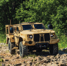 Army Exercises $888M in Oshkosh JLTV Production Contract Options