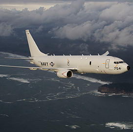 Boeing Gets $109M New Zealand P-8A Aircraft Training System Order Under US Navy Contract