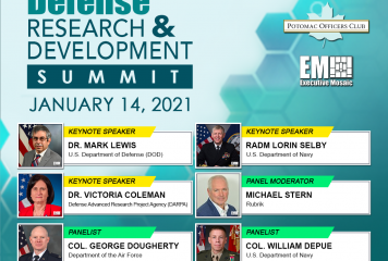 Potomac Officers Club to Host 7th Annual R&D Summit TODAY; Learn More About Event Speakers