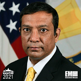 Raj Iyer, Army CIO, Receives 2021 Wash100 Award for Driving Modernization, Launching New Initiatives to Remain Competitive on the Battlefield