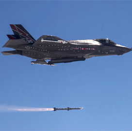 Raytheon Lands $74M USAF IDIQ to Support Fighter Aircraft-Missile System Integration