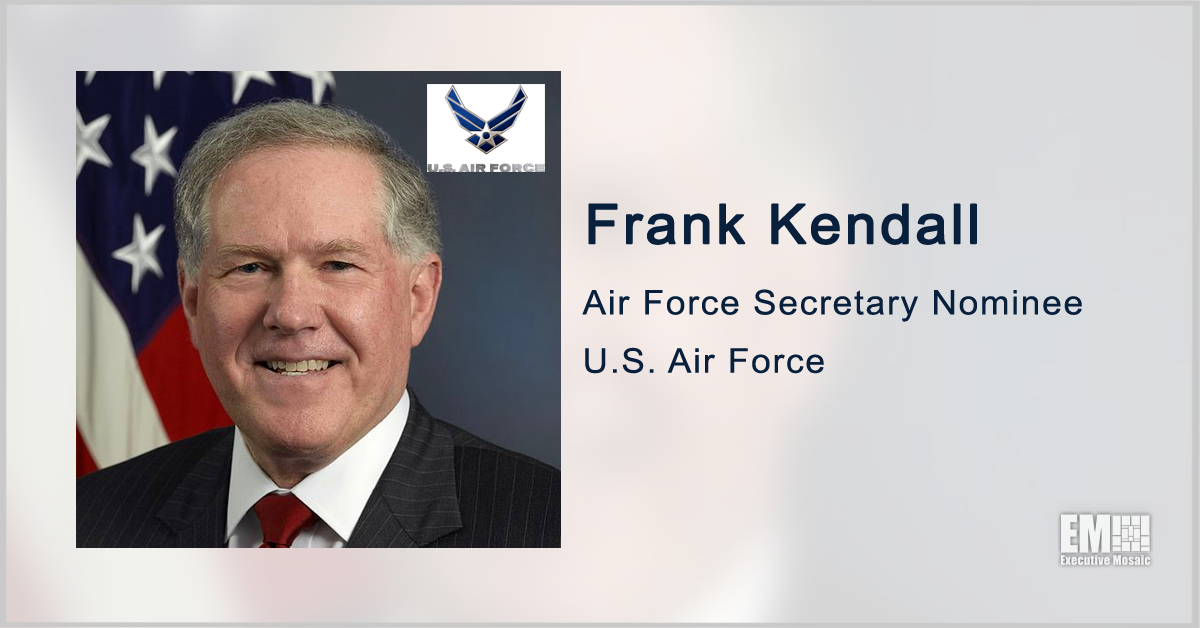 Biden Nominates Frank Kendall, Gina Ortiz Jones for Air Force Secretary, Undersecretary Roles