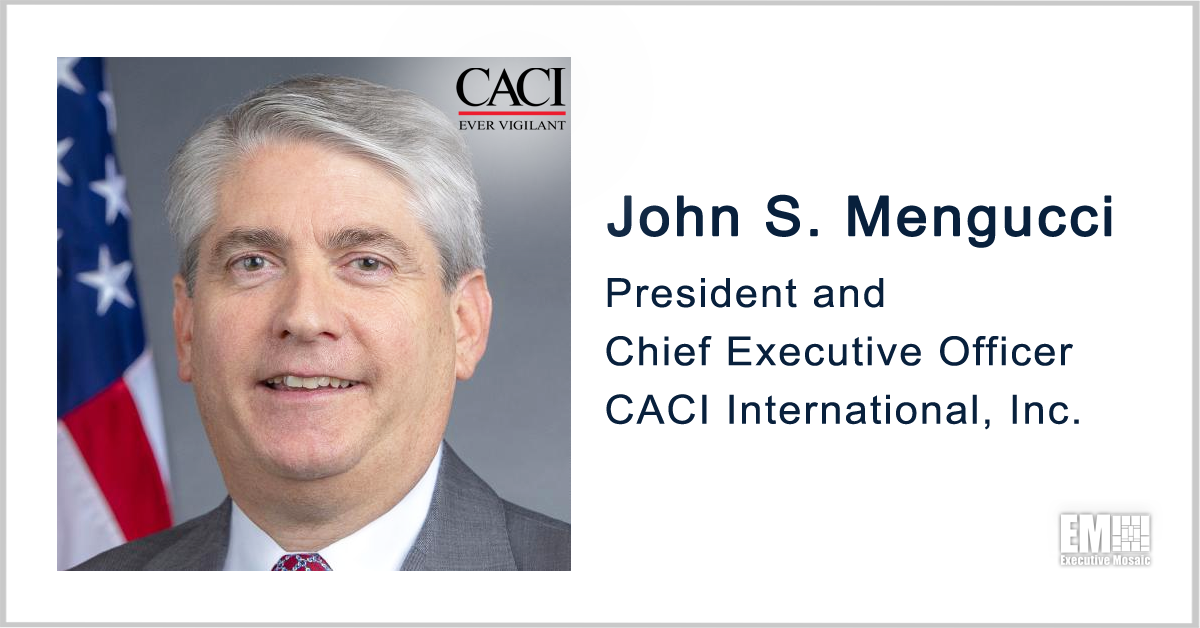CACI Reports Nearly 6% Q3 Revenue Hike, $1.6B in Contract Awards; John Mengucci Quoted