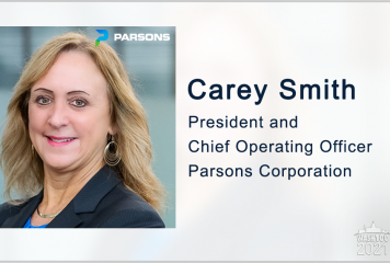 Carey Smith to Succeed Chuck Harrington as Parsons CEO in July