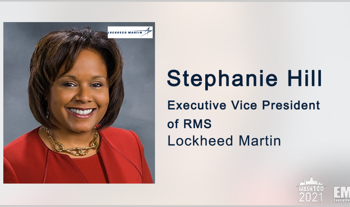 EVP for Lockheed Martin RMS Stephanie Hill Receives Second Wash100 Award