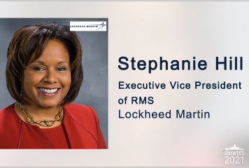EVP for Lockheed Martin RMS Stephanie Hill Receives Second Wash100 Award