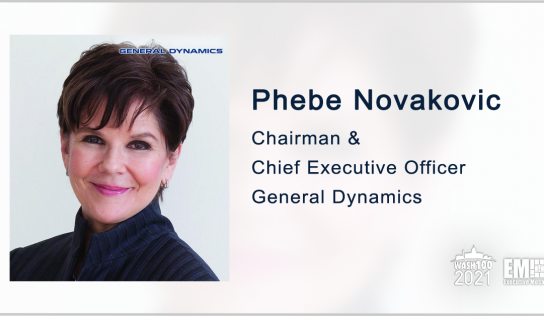 General Dynamics Revenue Up 7.3% in Q1; Phebe Novakovic Quoted