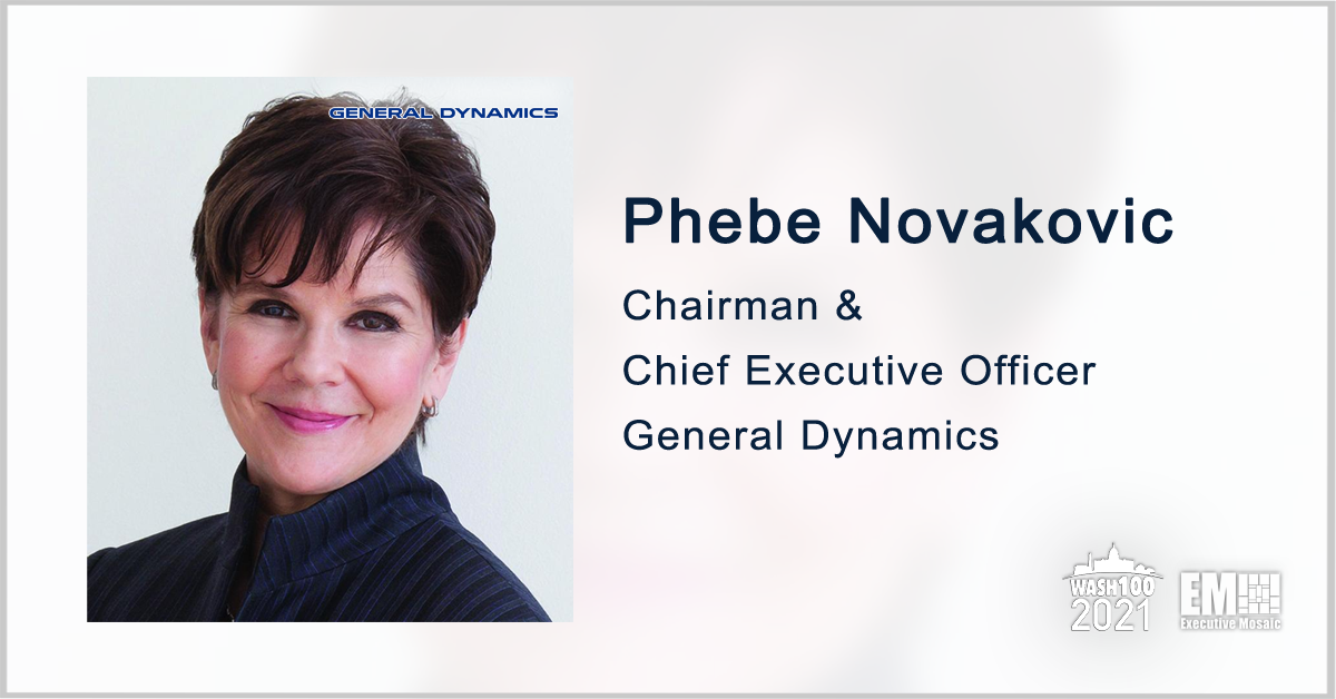 General Dynamics Revenue Up 7.3% in Q1; Phebe Novakovic Quoted