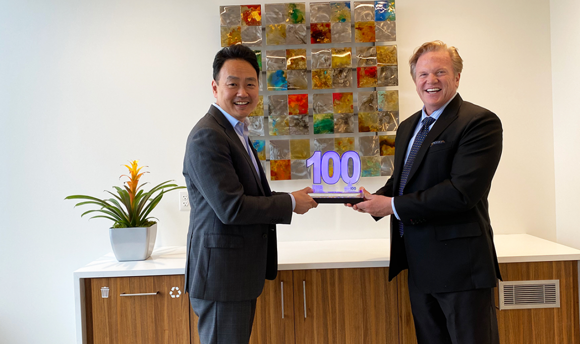 John Song, Managing Director for Baird, Receives First Wash100 Award From Executive Mosaic CEO Jim Garrettson