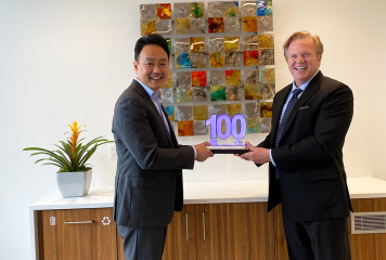 John Song, Managing Director for Baird, Receives First Wash100 Award From Executive Mosaic CEO Jim Garrettson