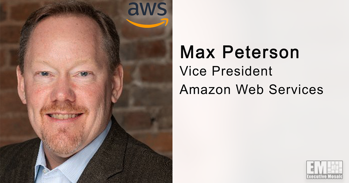Max Peterson to Succeed Teresa Carlson as AWS Worldwide Public Sector VP