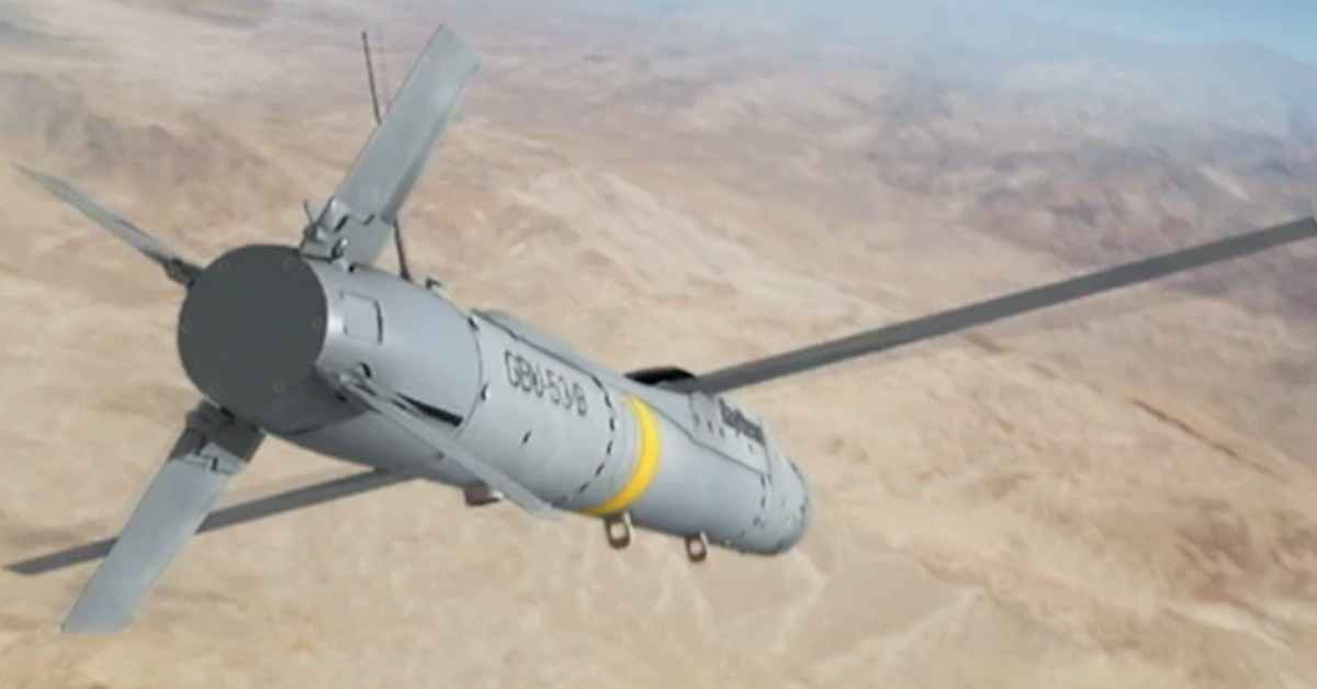Raytheon Secures $79M USAF Contract to Test, Integrate Small Diameter Bomb Increment 2