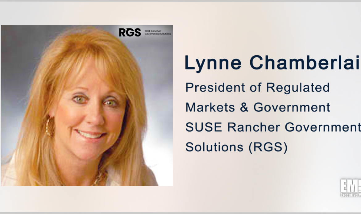 SUSE RGS Names Lynne Chamberlain Regulated Markets and Government President