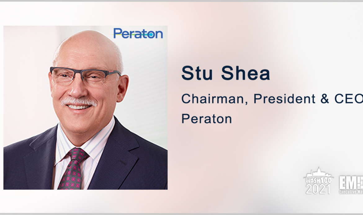 Stu Shea Overviews Business Units, Leaders for Upcoming Peraton-Perspecta Combination