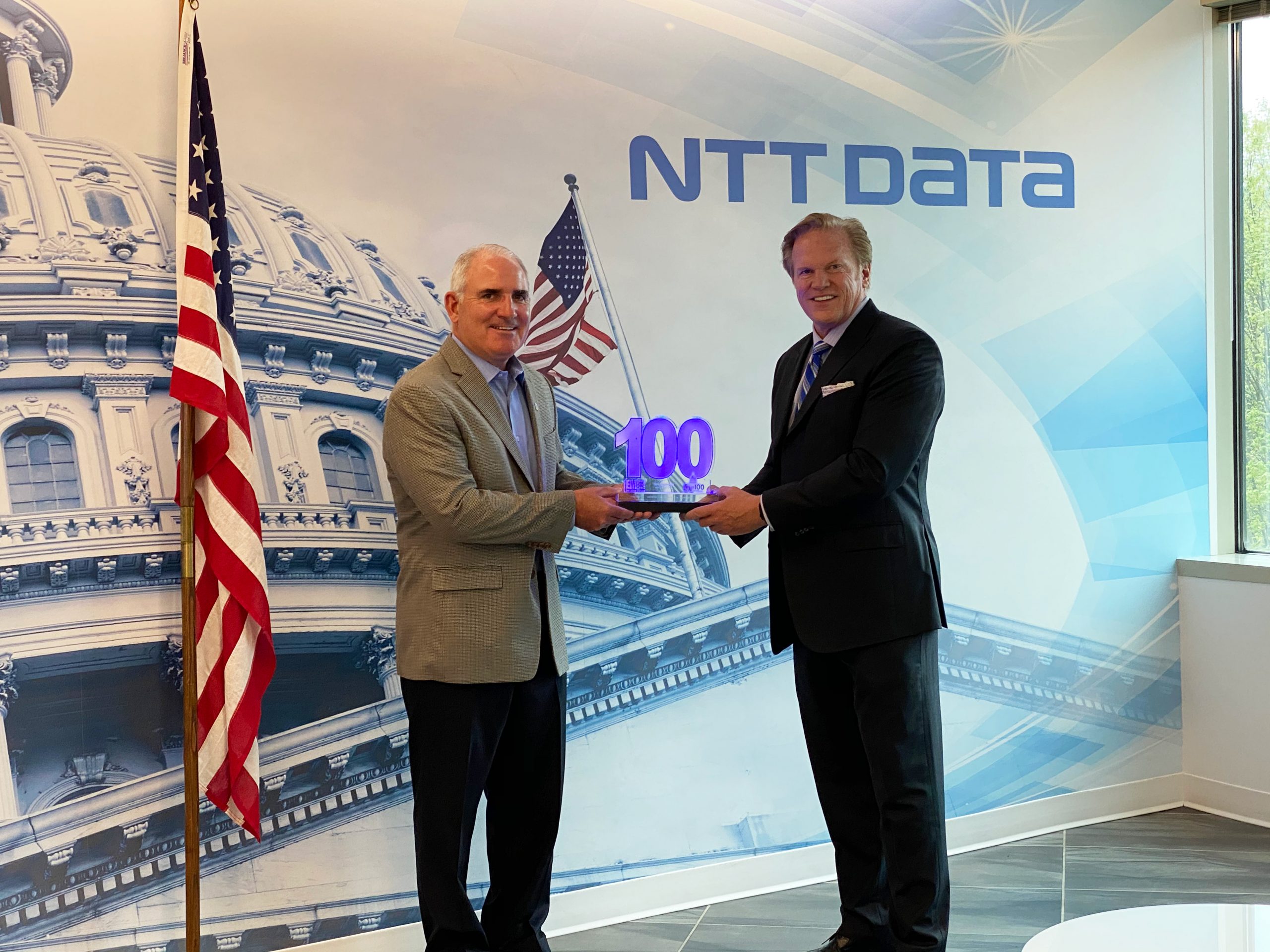 NTT Data Services EVP Tim Conway Receives Second Wash100 Award From Executive Mosaic CEO Jim Garrettson