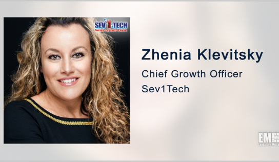 Zhenia Klevitsky Named Chief Growth Officer of Sev1Tech; Robert Lohfeld Quoted